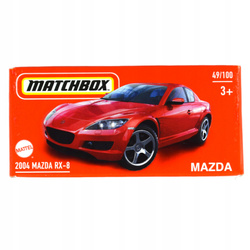 MAZDA RX-8 2004 SAMOCHÓD AUTO MODEL KOLEKCJONERSKI 1:64 MATCHBOX