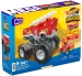 HOT WHEELS MONSTER TRUCKS WÓZ STRAŻACKI QUAD FIGURKI KLOCKI 284 EL. MATTEL