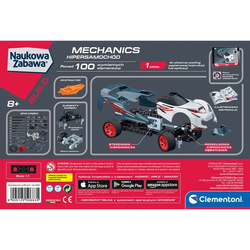 KLOCKI KONSTRUKCYJNE MECHANICS SAMOCHÓD WYŚCIGOWY LABORATORIUM MECHANIKI