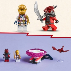LEGO NINJAGO SMOCZY SPINNER SPINJITZU SORY FIGURKI 56 EL. 71824