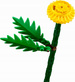 LEGO BOTANICALS KWIATY POLNE MLECZ DMUCHAWIEC KŁOS PSZENICY 77 EL. 30701