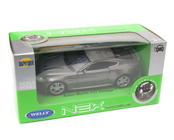 ASTON MARTIN V12 VANTAGE METALOWE AUTO KOLEKCJONERSKIE WELLY 1:34