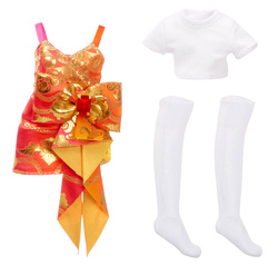 RAINBOW HIGH JUNIOR HIGH MODNA LALKA LAUREL DE'VIOUS ORANGE EDYCJA SPECJANA