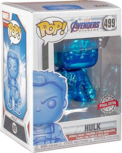 FIGURKA FUNKO POP MARVEL AVENGERS HULK BLUE CHROME