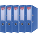 SEGREGATOR A4/75mm OFFICE PRODUCTS Z DŹWIGNIĄ PP NIEBIESKI 5 SZTUK