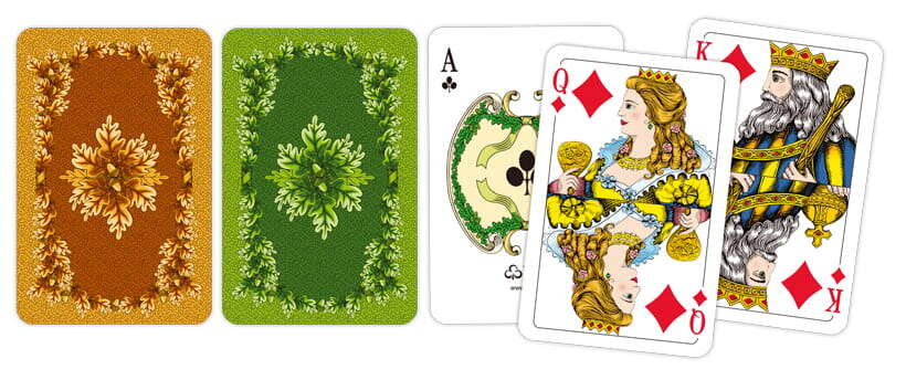 Karty do gry 55 kart 490 classic klasyczne poker tysiąc oczko