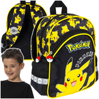 PLECAK PRZEDSZKOLNY WYCIECZKOWY WODOODPORNY ST.MAJEWSKI POKEMON PIKACHU