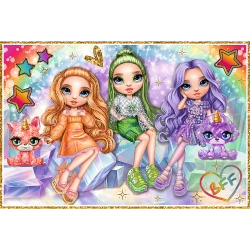 PUZZLE RAINBOW HIGH 2x200 TĘCZOWE LALKI LALECZKI UKŁADANKA TREFL 13335