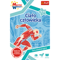 GRA EDUKACYJNA DLA DZIECI CIAŁO CZŁOWIEKA MISTRZ WIEDZY ANATOMIA - TREFL