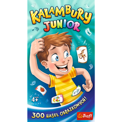 KALAMBURY JUNIOR GRA KARCIANA RODZINNA KLEPSYDRA KARTY TREFL 01913