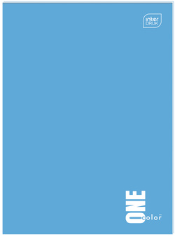 NOTES A7 W KRATKĘ 50 KARTEK 70g OKŁADKA UV INTERDRUK ONE COLOR - 5 szt.