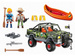 PLAYMOBIL WILD LIFE SAMOCHÓD TERENOWY KAJAK FIGURKI AUTO PICKUP FIGURKI