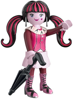 PLAYMOBIL MONSTER HIGH DRACULAURA FIGURKA Z AKCESORIAMI 7 ELEMENTÓW