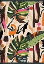ZESZYT COLLAGE TROPICS A5/60K KRATKA TOP 2000