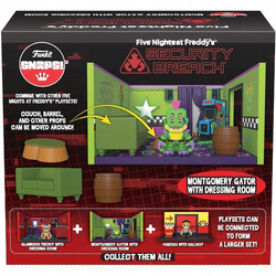 FUNKO SNAPS FIVE NIGHTS AT FREDDY'S FIGURKA MONTGOMERY GATOR WITH ROOM