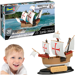 ŻAGLOWIEC SANTA MARIA STATEK KRZYSZTOFA KOLUMBA 1:350 EASY-CLICK REVELL