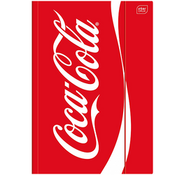 TECZKA NA DOKUMENTY A4 Z GUMKĄ COCA COLA KARTONOWA MAT+UV INTERDRUK