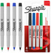 CIENKOPISY MARKERY SHARPIE PERMAMENTNE ULTRA CIENKA KOŃCÓWKA 4 KOLORY