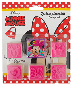 PIECZĄTKI STEMPELKI STEMPLE MYSZKA MINNIE DISNEY