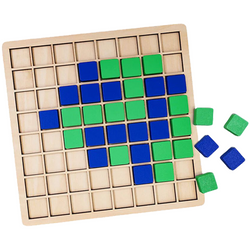 GRA LOGICZNA STRATEGICZNA RODZINNA DREWNIANA SKATO LOGIC GAME ASKATO