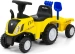 TRAKTOR Z PRZYCZEPĄ NEW HOLLAND T7 JEŹDZIK DLA DZIECI GRABKI MILLY MALLY