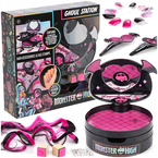 MONSTER HIGH STUDIO DO STYLIZACJI PAZNOKCI TIPSY LAKIER NAKLEJKI MANICURE