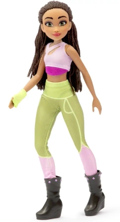 LALKA WINX CLUB ICONIC AISHA WRÓŻKA 26 cm BRĄZOWE WŁOSY STRÓJ SPORTOWY