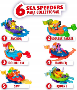 PIRATIX SHARK TREASURE SERIES SEA APEEDER FIGURKA NIESPODZIANKA MAGIC BOX