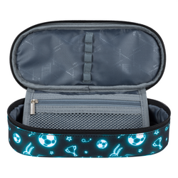 PIÓRNIK SZKOLNY SASZETKA USZTYWNIONA ST.RIGHT MAJEWSKI NEON FOOTBALL PIŁKA