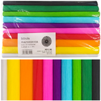 BIBUŁA MARSZCZONA 25x200CM DEKORACYJNA SZKOLNA 10 KOLORÓW ZIEMIA OBIECANA