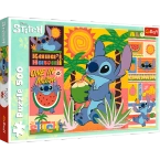 PUZZLE 500 ELEMENTÓW LILO I STITCH WAKACJE HAWAJE UKŁADANKA 37483 TREFL