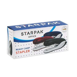 ZSZYWACZ BIUROWY KIESZONKOWY GRANATOWY STARPAK ZSZYWA DO 12 KARTEK 