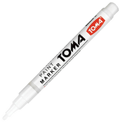 MARKER OLEJOWY PERMAMENTNY DO SZYB 1.5mm BIAŁY OLEJNY TO-441 TOMA - 2 szt.