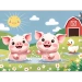 PUZZLE 30 ELEMENTÓW WESOŁE ŻYCIE NA WSI ŚWINKI UKŁADANKA TREFL 18334