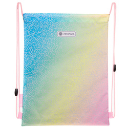 WOREK NA BUTY OBUWIE KAPCIE NA WF ASTRABAG Z TĘCZOWYM MOTYWEM OMBRE