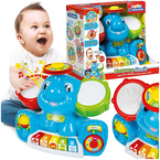 ZABAWKA INTERAKTYWNA SŁONIK MUZYCZNY UCZY LITER LICZB KOLORÓW CLEMENTONI