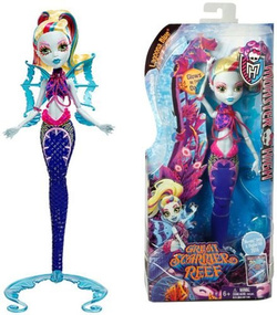 MONSTER HIGH PODWODNE STRASZYCIÓŁKI LAGOONA BLUE