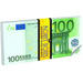 NOTES KLEJONY KARTECZKI BANKNOT 100 EURO 70 KARTEK KRATKA PANTA PLAST