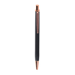 DŁUGOPIS ŻELOWY AUTOMATYCZNY STRIGO DECO METALOWA OBUDOWA NIEBIESKI 0,7mm