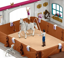 SCHLEICH HORSE CLUB ARENA JEŹDZIECKA DLA KONI KONIE FIGURKI AKCESORIA
