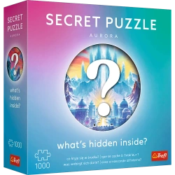 PUZZLE 1000 ELEMENTÓW PREMIUM SECRET PUZZLE: AURORA UKŁADANKA TREFL 12105