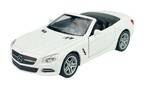 MERCEDES-BENZ SL 500 2012 BIAŁY METALOWY SAMOCHÓD KOLEKCJONERSKI WELLY 1:34