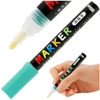 MARKER AKRYLOWY ARTYSTYCZNY DEKOARYCJNY OZDOBNY 1-2mm JASNY ZIELONY MG