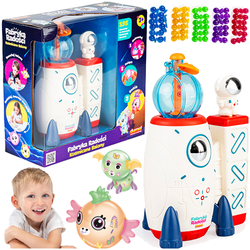 FABRYKA RADOŚCI KOSMICZNE BALONY RAKIETA ASTRONAUTA STATEK KOSMICZNY DUMEL