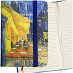 NOTES A7 80K NA GUMKĘ TWARDA OKŁADKA VINCENT VAN GOGH TARAS KAWIARNI W NOCY