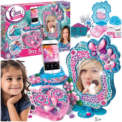 CLEMENTONI ZESTAW KREATYWNY STUDIO DEKORACJI LUSTRO PODSTAWKA NA TELEFON