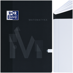 ZESZYT SZKOLNY PRZEDMIOTOWY MATEMATYKA A4 60 KARTEK W KRATKĘ 90g OXFORD