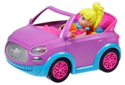 CABRIO SAMOCHODZIK KABRIOLET I LALKA POLLY POCKET