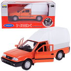 FSO POLONEZ TRUCK METALOWY SAMOCHODZIK Z EPOKI PRL WELLY 1:34 POMARAŃCZOWY
