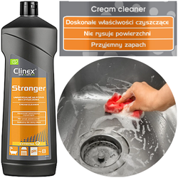 CLINEX STRONGER MLECZKO DO CZYSZCZENIA KUCHNI I ŁAZIENKI 750ml - 6 szt.